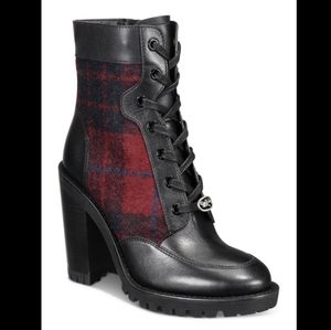 COACH - Women's Hedy Lace-Up Booties